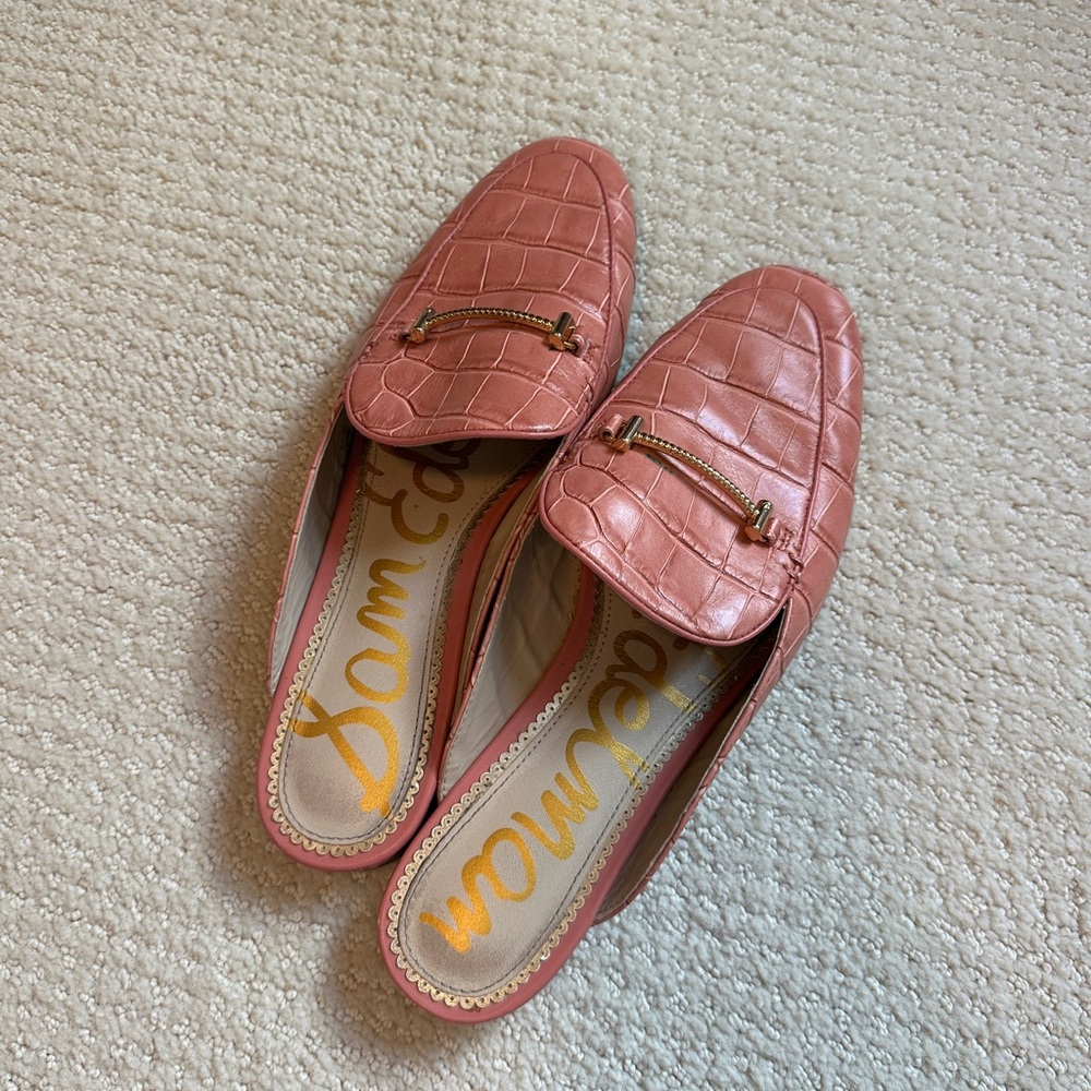 Sam Edelman Laurna Mule in Terracotta Rose 7.5